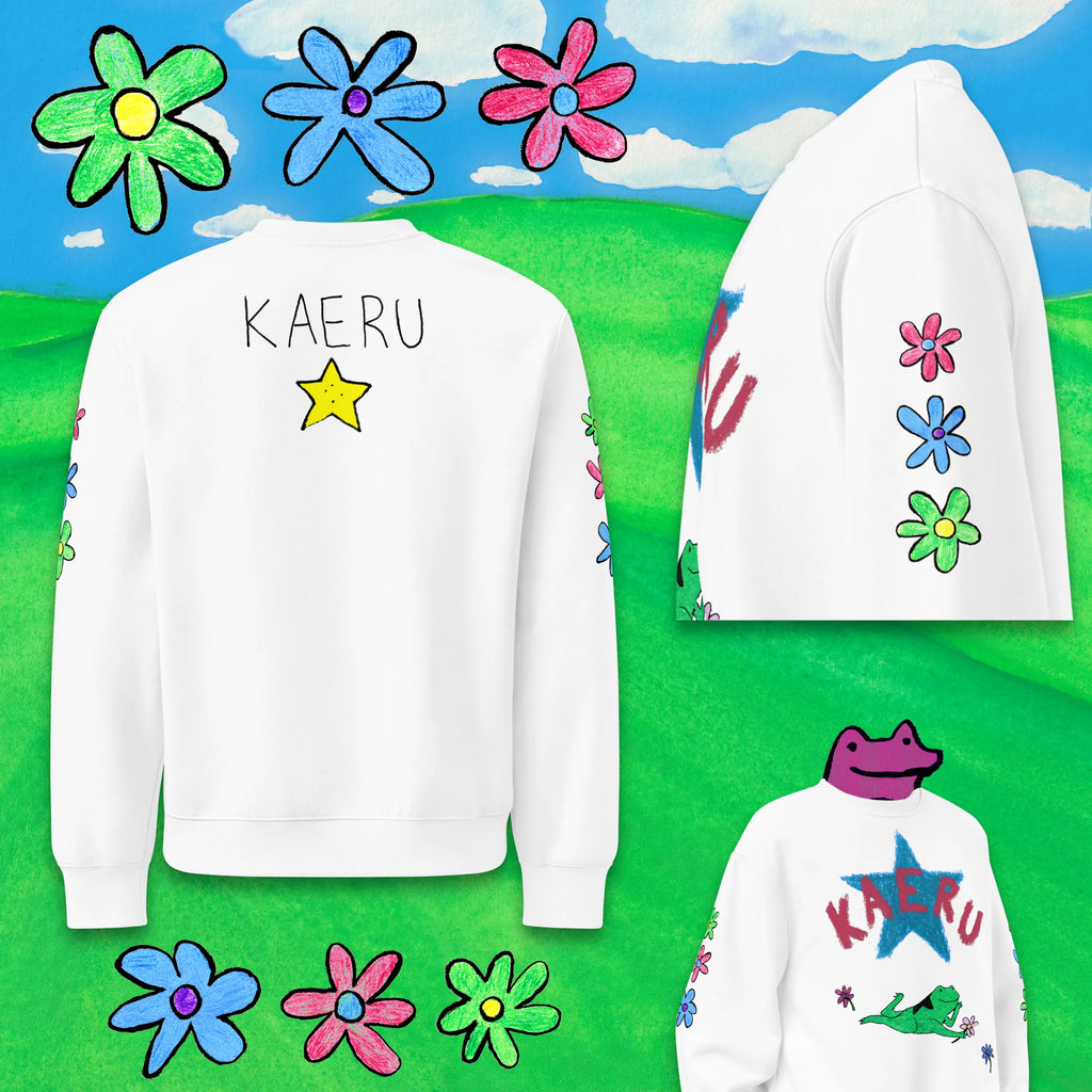 'KAERU CLASSIC' OVERSIZED SWEATSHIRT