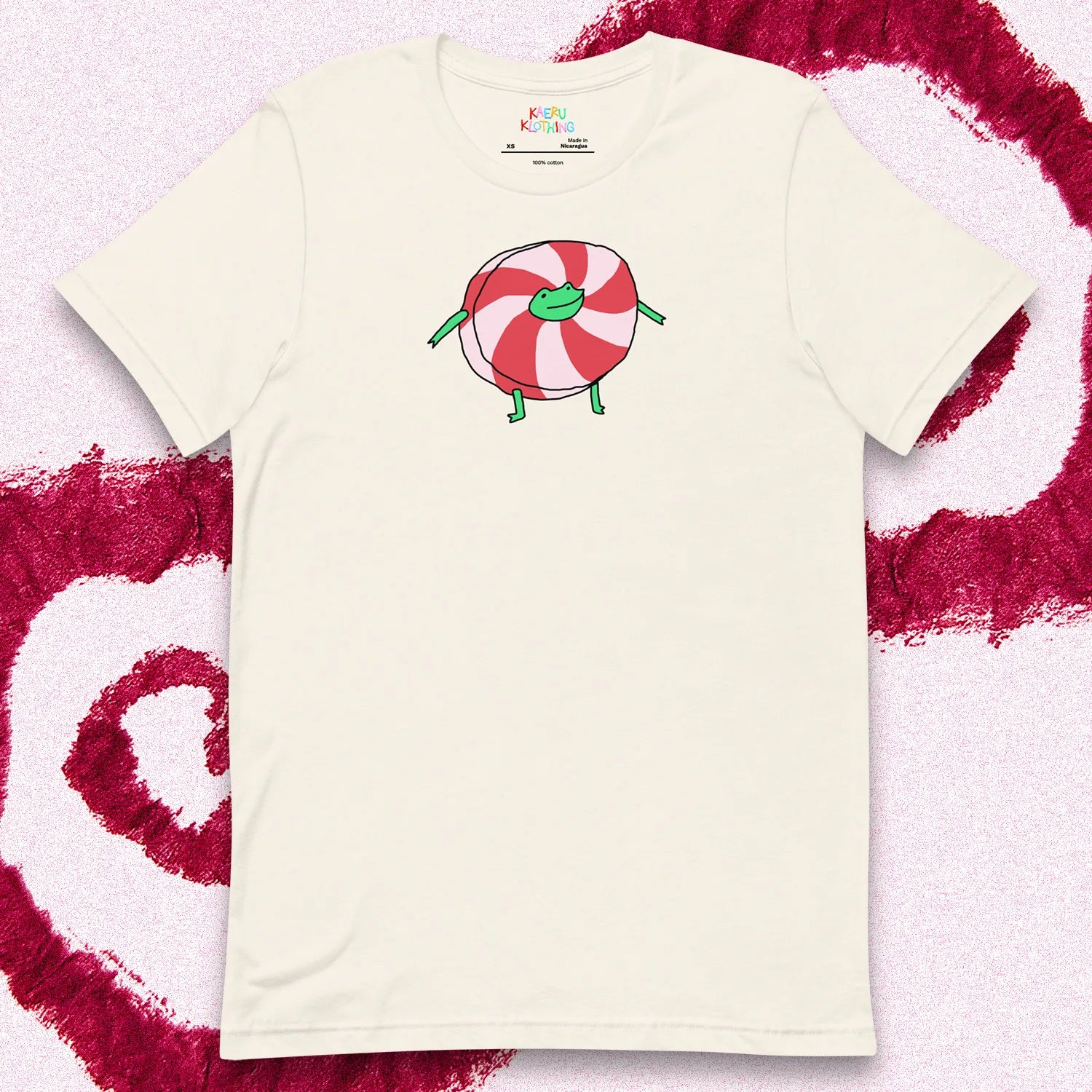 'PEPPERMINTRU' TEE