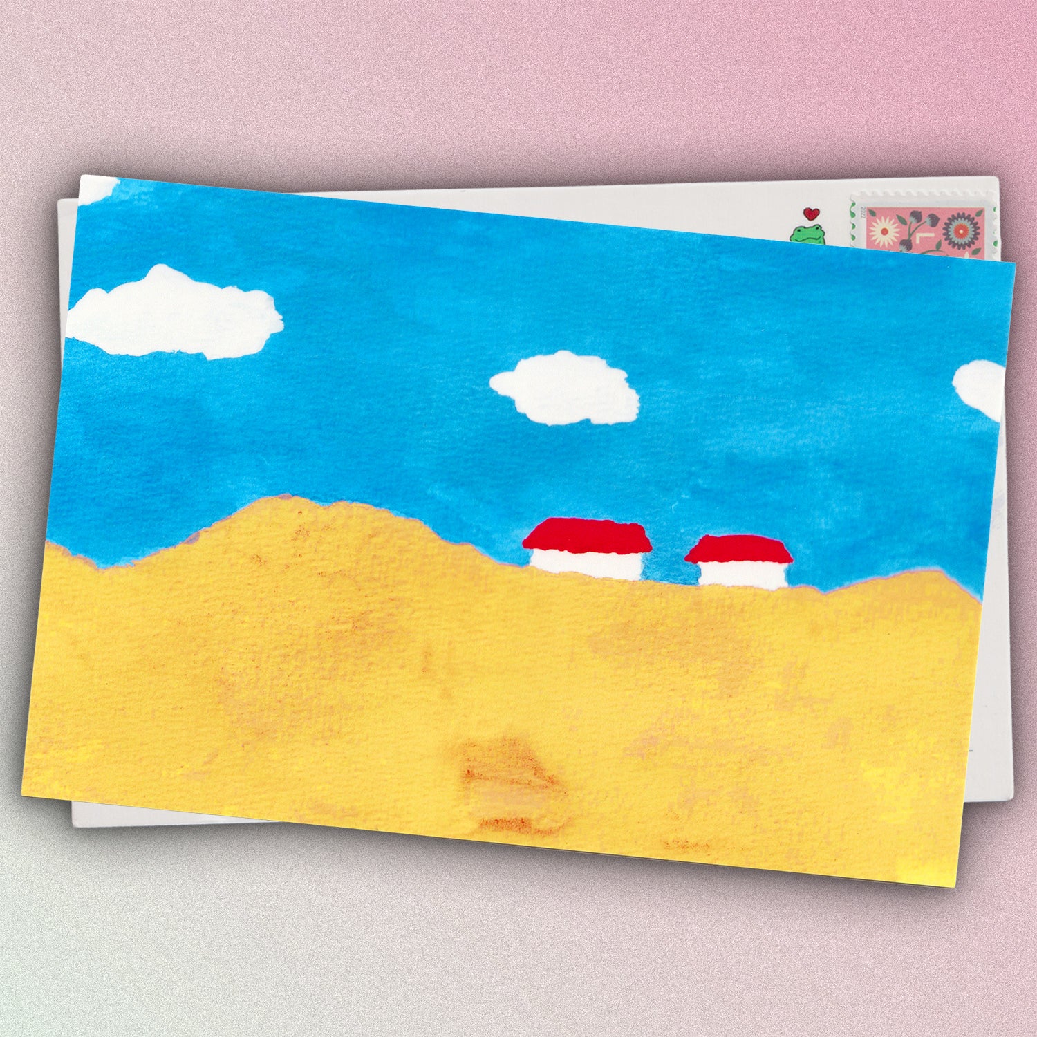 ‘Saturnville Hills’ Postcard