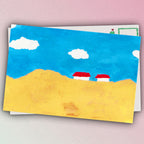 ‘Saturnville Hills’ Postcard