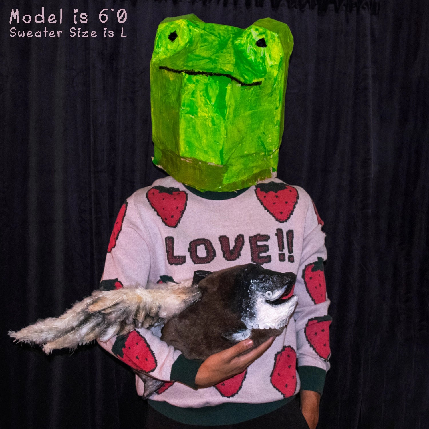 'STRAWBERRY SWEATER'