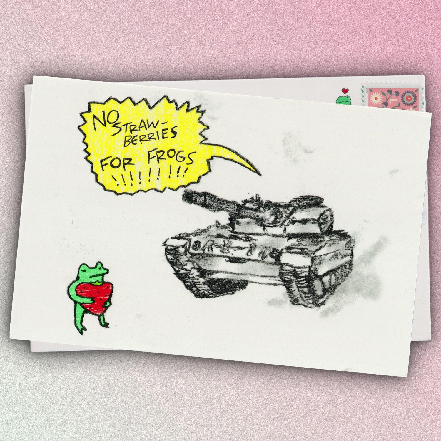 ‘Tankru’ Postcard