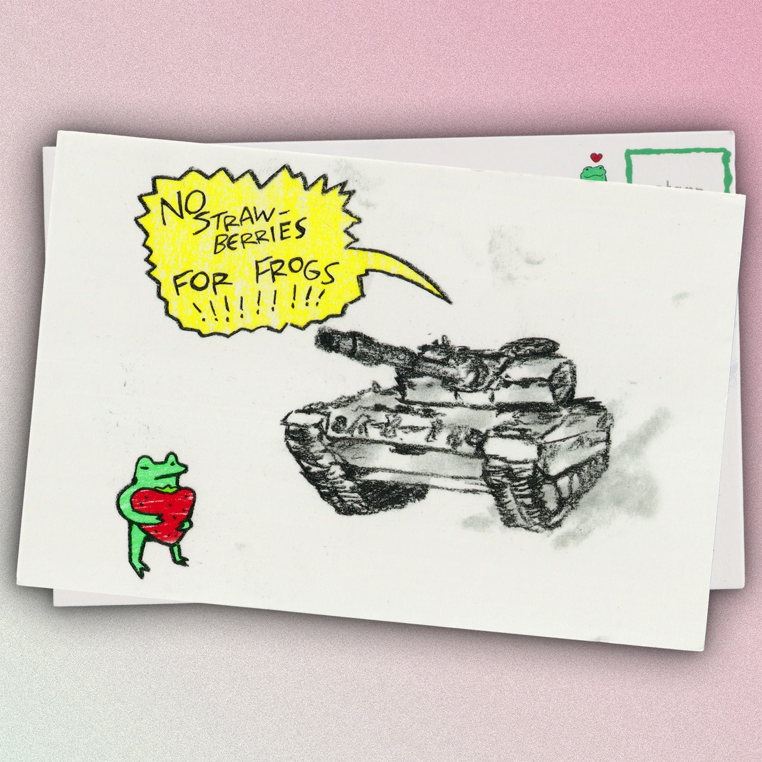 ‘Tankru’ Postcard